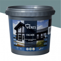 Краска для деревянных фасадов акриловая матовая, голубой туман, Veres Facade (0,9 л)
