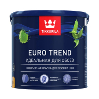 Краска акриловая интерьерная для обоев и стен, Tikkurila Euro Trend (2,7 л)