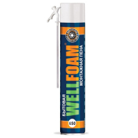 Монтажная пена бытовая всесезонная, Wellfoam 650 (1000 мл)