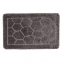 Коврик для ванной SHAHINTEX 60х100 см,серый