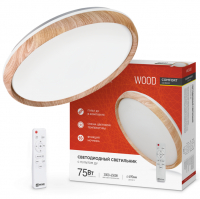 Светильник светодиодный In Home Comfort Wood 75Вт 3000-6500К с ПДУ