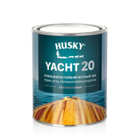 Лак Husky Yacht 20 яхтный атмосферостойкий полуматовый (0,9 л)