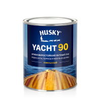 Лак Husky Yacht 90 яхтный атмосферостойкий глянцевый (0,9 л)