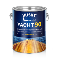 Лак Husky Yacht 90 яхтный атмосферостойкий глянцевый (2,7 л)