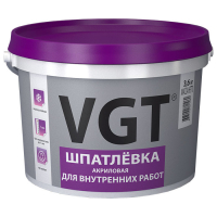 Шпатлевка акриловая для внутренних работ, VGT  (1,7 кг)