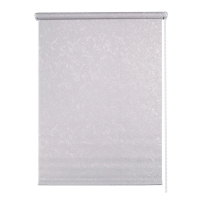 Рулонная штора Фрост Уют  42,5х175 см, Бело-серый