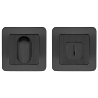 Завертка дверная Punto (Пунто) ВК6 QR BL-24 черный, квадрат