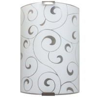 Светильник Дюна Морокко 290х210  мм, белый/глянец/хром