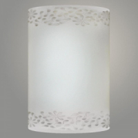 Светильник Серто 290х210 мм, белый/глянец/хром