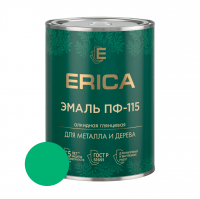 Эмаль алкидная ПФ-115 Erica, салатная 0,8 кг