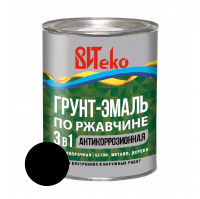 Грунт-Эмаль по ржавчине ВИТеко, черная 0,8 кг