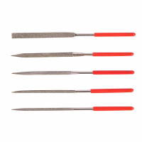 Набор надфилей алмазных 140х70х3 мм, Matrix (5 шт)