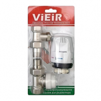 Комплект терморегулирующий 1/2" прямой, Vieir VR312