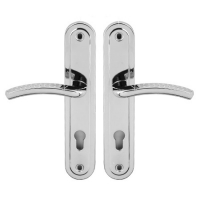 Ручка дверная на планке Avers НР-85.0426-CR