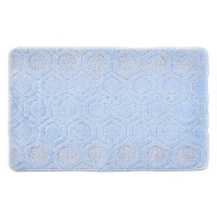 Коврик для ванной ICARPET Актив 60х90 голубой