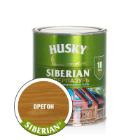Суперлазурь для дерева Husky Siberian, Орегон (0,9 л)