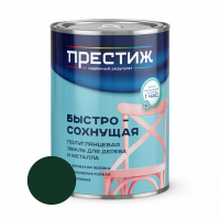 Эмаль акриловая Престиж с ароматом яблока, зеленая 0,9 кг