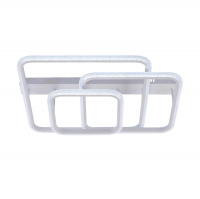 Люстра светодиодная Росток DK06338/3 PR WT 146Вт 3000-6000К с ПДУ, белый