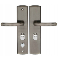 Ручка дверная на планке для китайских металлических дверей R 8003