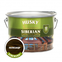 Суперлазурь для дерева Husky Siberian, Палисандр (9,0 л)