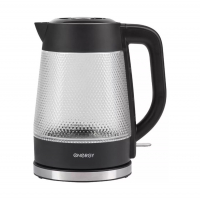 Чайник электрический Energy E-223 стекло/пластик 1,8 л, черный