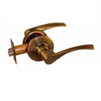 Ручка с защелкой кноб Arsenal 860 AВ PS пустая, бронза