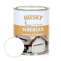 Краска акриловая для дерева HUSKY SIBERIAN  белая база А 0,9 л