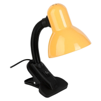 Светильник настольный General GTL026 на прищепке 60Вт Е27, желтый