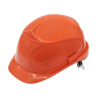 Каска защитная Ремоколор, храповый механизм регулировки, оранжевая (22-4-006)