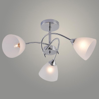 Люстра 3 плафона XA1629/3 CR хром