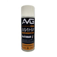 Монтажная пена AVG мини всесезонная бытовая 300 мл