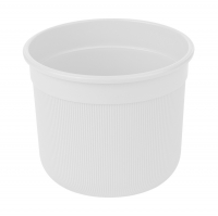 Горшок для цветов Альтернатива М9171 Сканди 10 л, белый