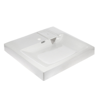 Умывальник над стиральной машиной Монако с кронштейнами 600х583х80