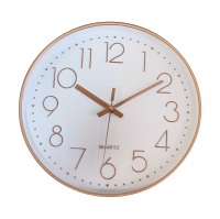 Часы настенные Maxtronic MAX-PRA01-51-1, белый/розовое золото