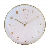 Часы настенные Maxtronic MAX-SAI14-07-02, белый/золото