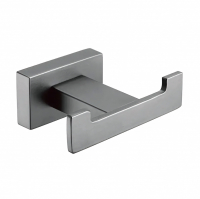 Крючок для ванной Vieir V5002G двойной, графит