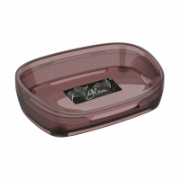 Мыльница Полимербыт Glam, шоколад