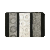 Коврик для ванной L'Cadesi Lemis 3244  50х80 см полипропилен,серый