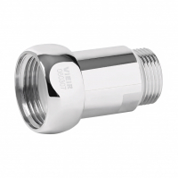 Соединитель для полотенцесушителя прямой  3/4" х 1/2" пара гайка/штуцер