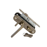 Замок врезной S-Locked 155-50 модель 224 АВ, бронза