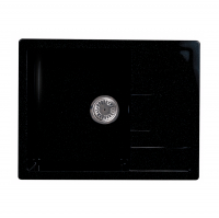 Мойка каменная SimGran S-18 655х510 мм, черный