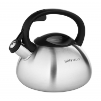 Чайник со свистком Hoffmann НМ 55119 2,3 л, матовая поверхность