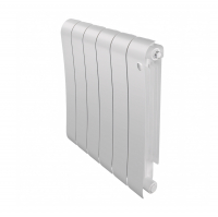 Радиатор биметаллический Royal Thermo Infinity 500 6 секций, Bianco Traffico