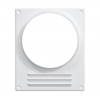 Площадка торцевая металлическая 150 мм с решеткой (150ПТМР)