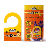 Пластины от моли Nadzor , 6 шт