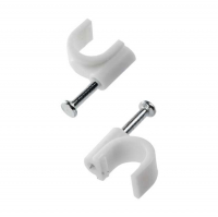 Скобы для кабеля в ассортименте 50 шт