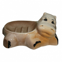 Мыльница керамическая " Бегемот"
