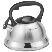 Чайник из нержавеющей стали 3,0 л со свистком, индукционное дно, Zeidan Z-4524