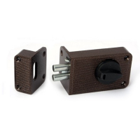 Замок накладной Зенит ЗН2-6 ,медь