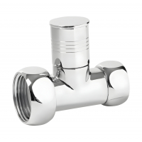 Кран для полотенцесушителя Vieir VR2055D пара 1" гайка/гайка